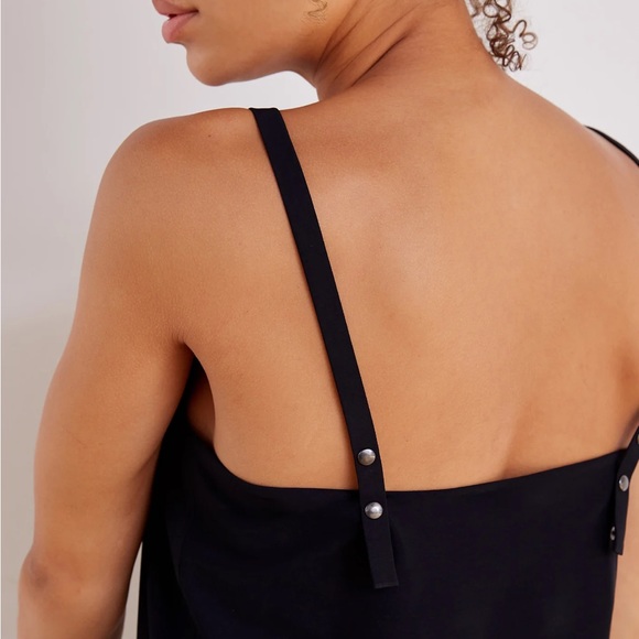 ADAY ‘Snap to It’ Tank Top in Black - Picture 4 of 10